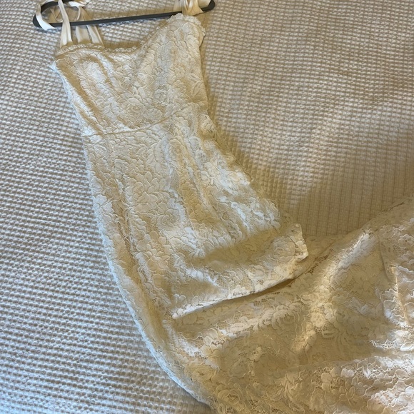 NWT Reformation Bastille Wedding Dress Size 8 - Picture 11 of 14